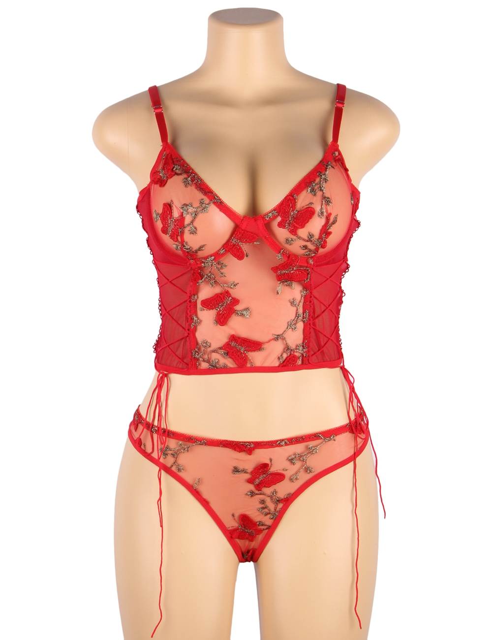 Velour & Co Women's Matching Lingerie Set - Matching Bra & Knickers