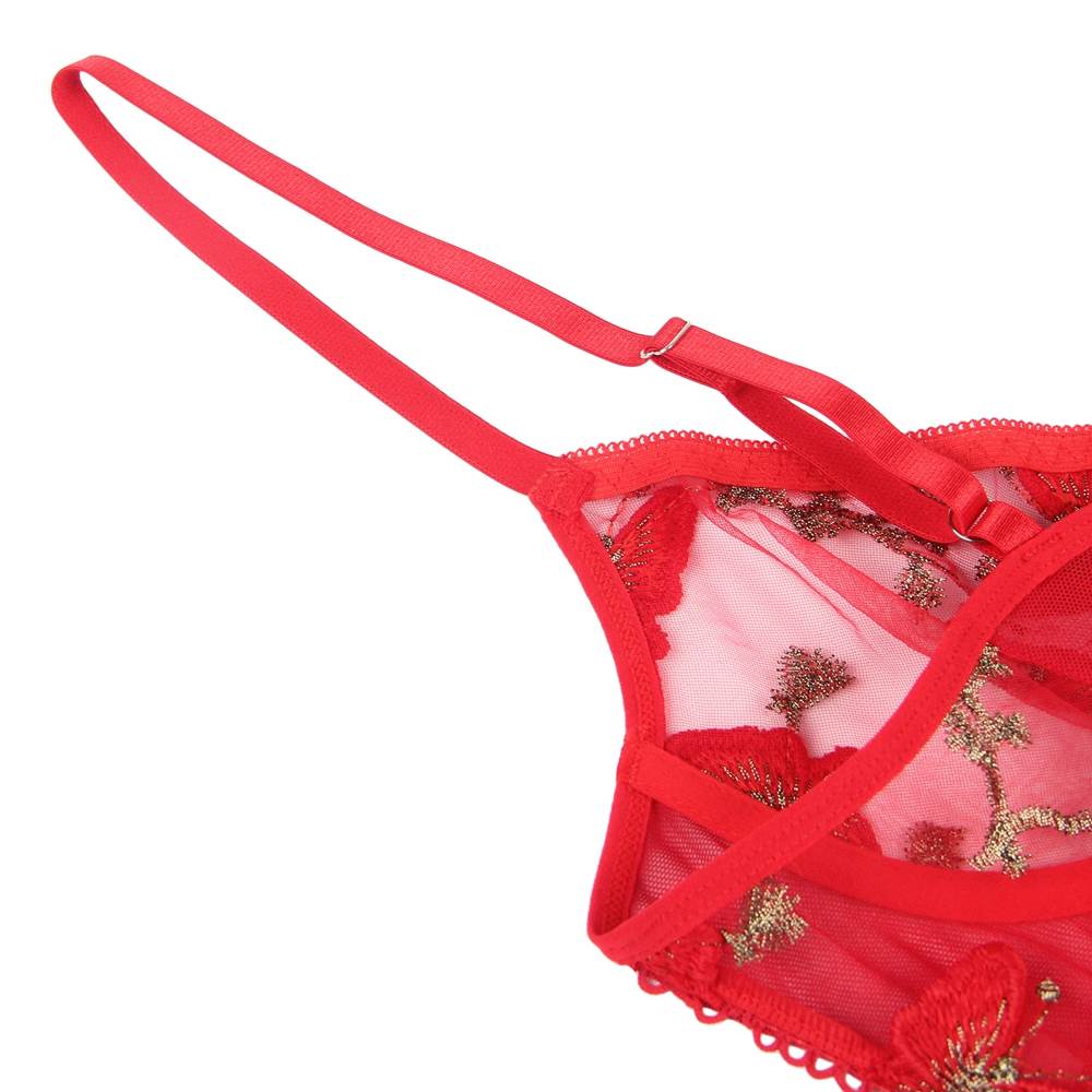 Velour & Co Women's Matching Lingerie Set - Matching Bra & Knickers