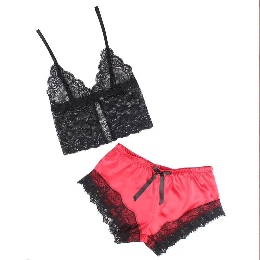 Velour & Co Women's Lace Nightdress - Luxury Sleepwear