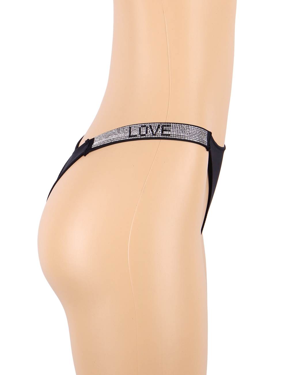 Velour & Co Women's Lace Thong - Low Rise Knickers