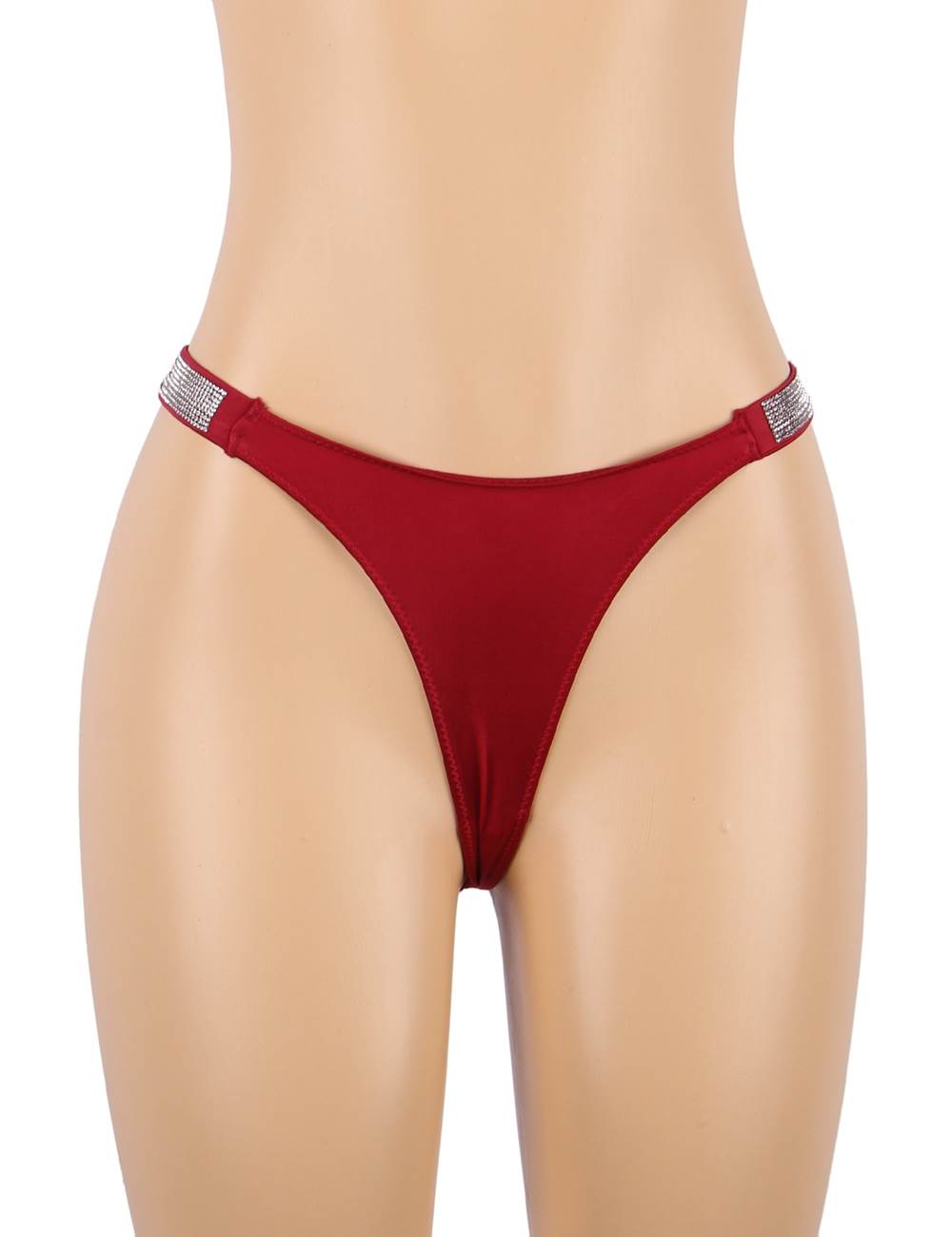 Velour & Co Women's Lace Thong - Low Rise Knickers