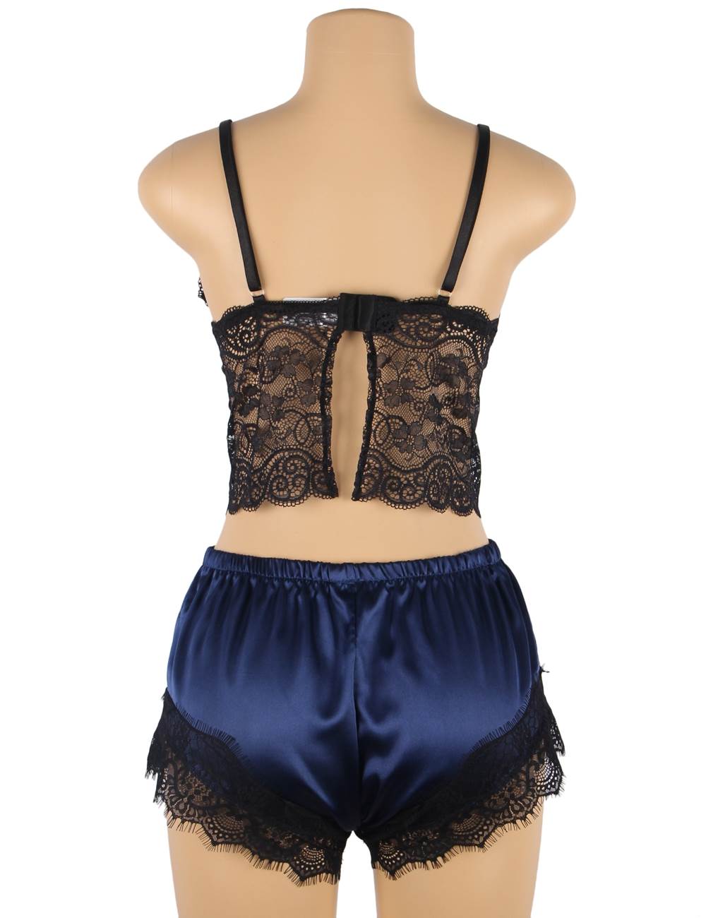 Velour & Co Women's Lace Nightdress - Luxury Sleepwear