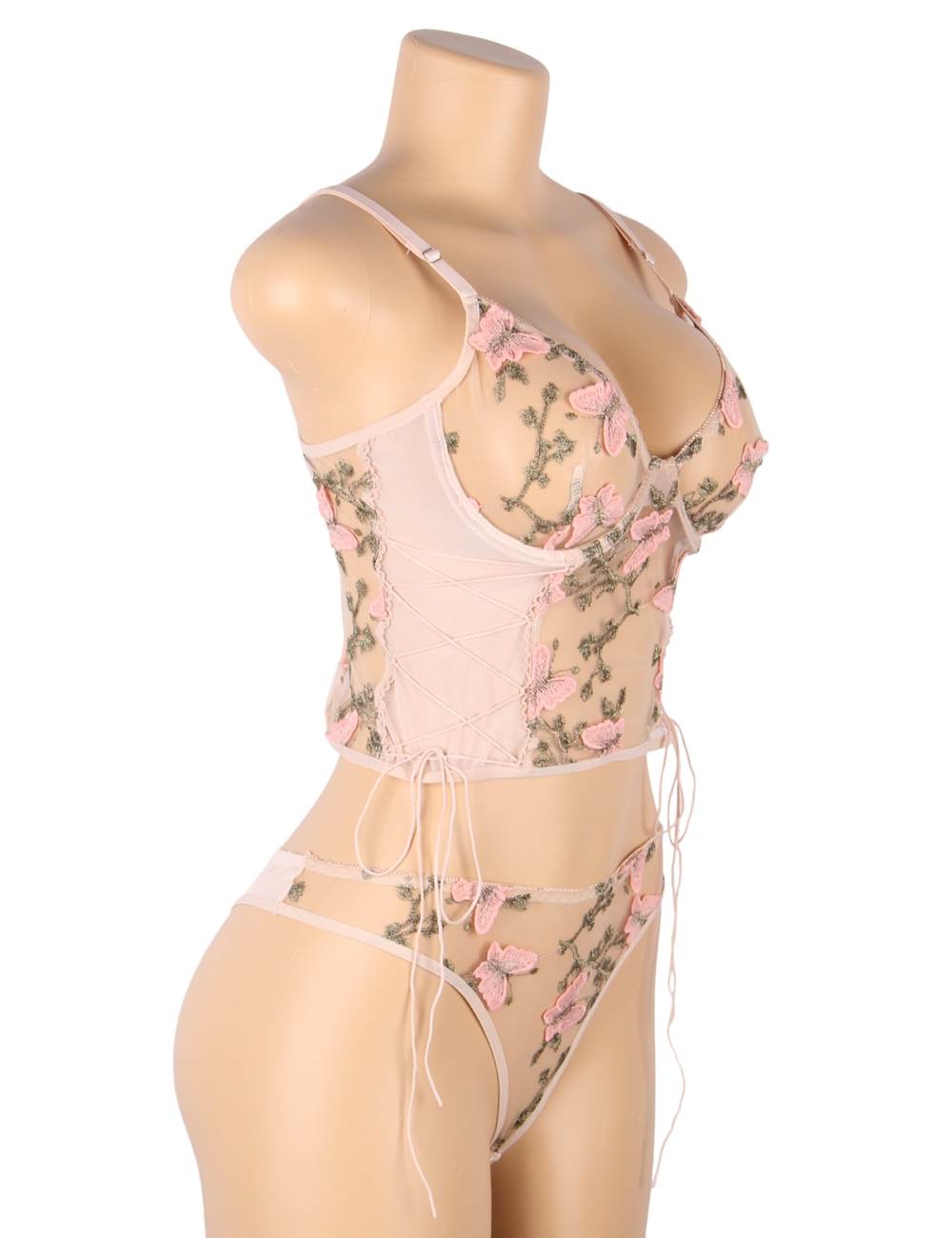 Velour & Co Women's Matching Lingerie Set - Matching Bra & Knickers