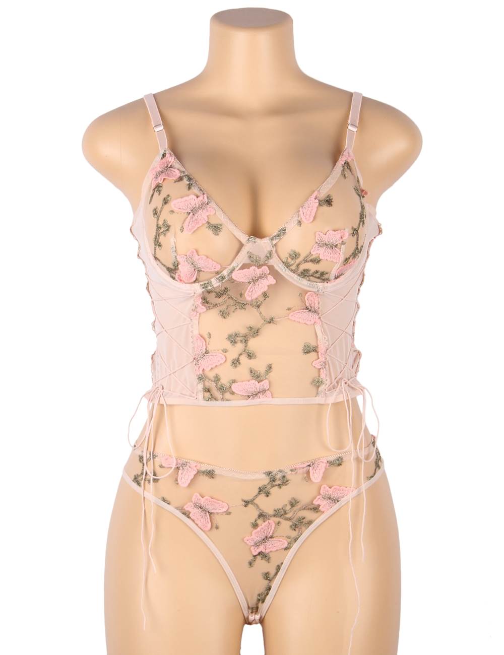 Velour & Co Women's Matching Lingerie Set - Matching Bra & Knickers