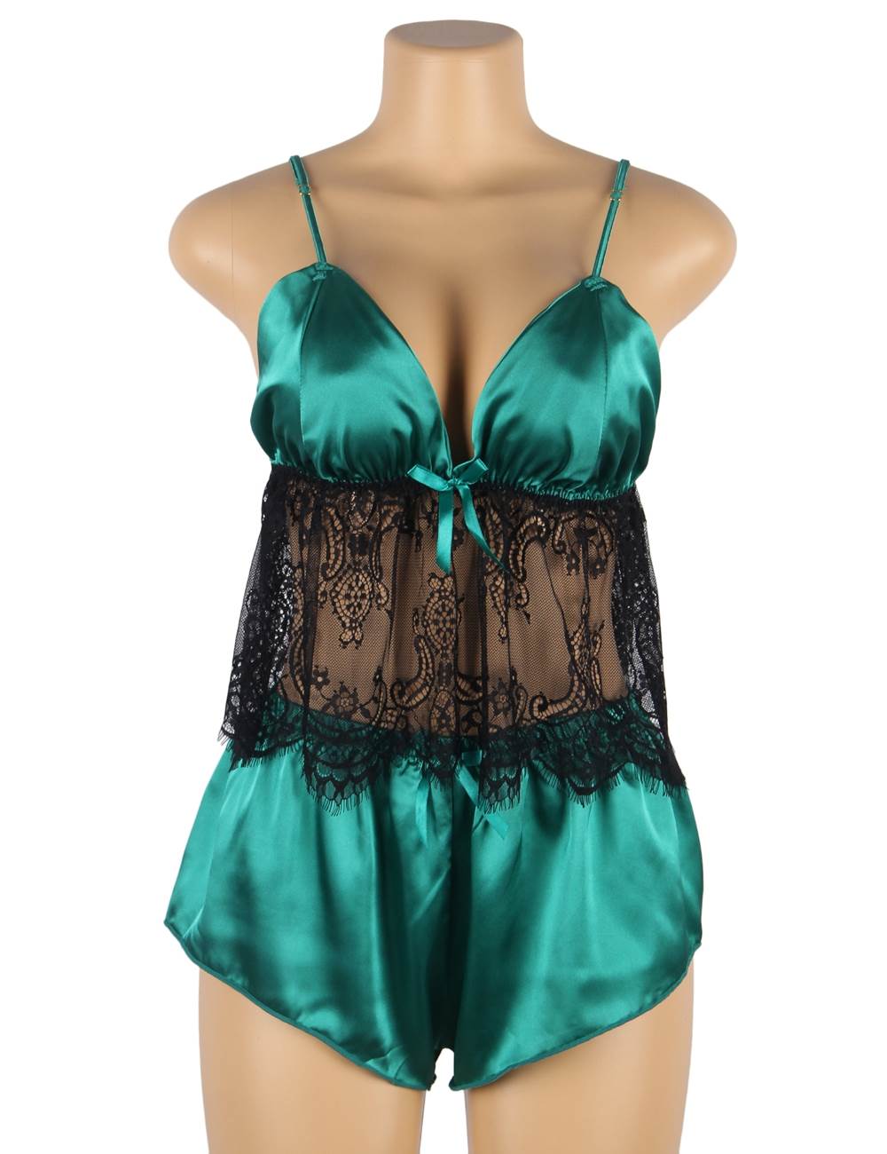 Velour & Co Women's Lace Nightdress - Luxury Sleepwear
