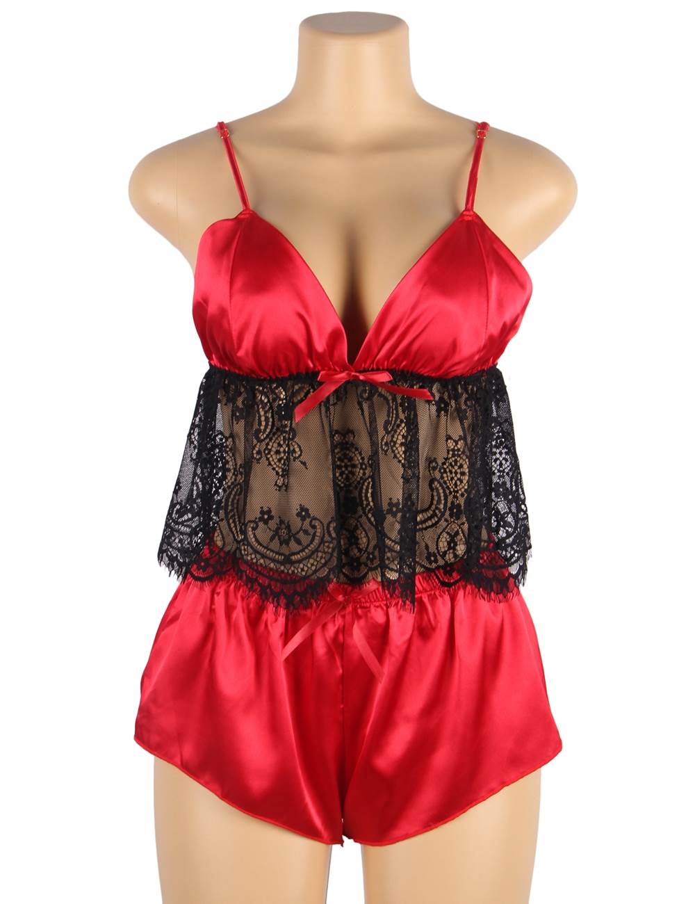 Velour & Co Women's Lace Nightdress - Luxury Sleepwear