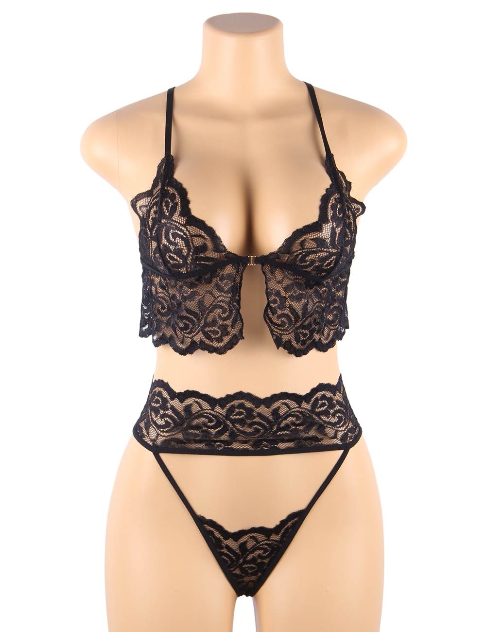 Velour & Co Women's Matching Lingerie Set - Matching Bra & Knickers