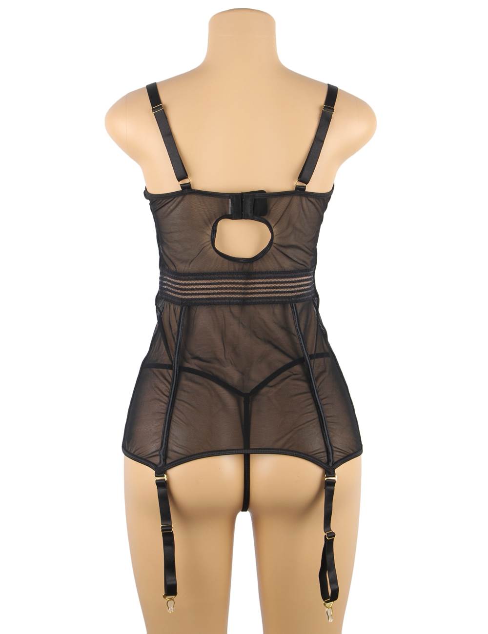 Velour & Co Women's Lace Babydoll