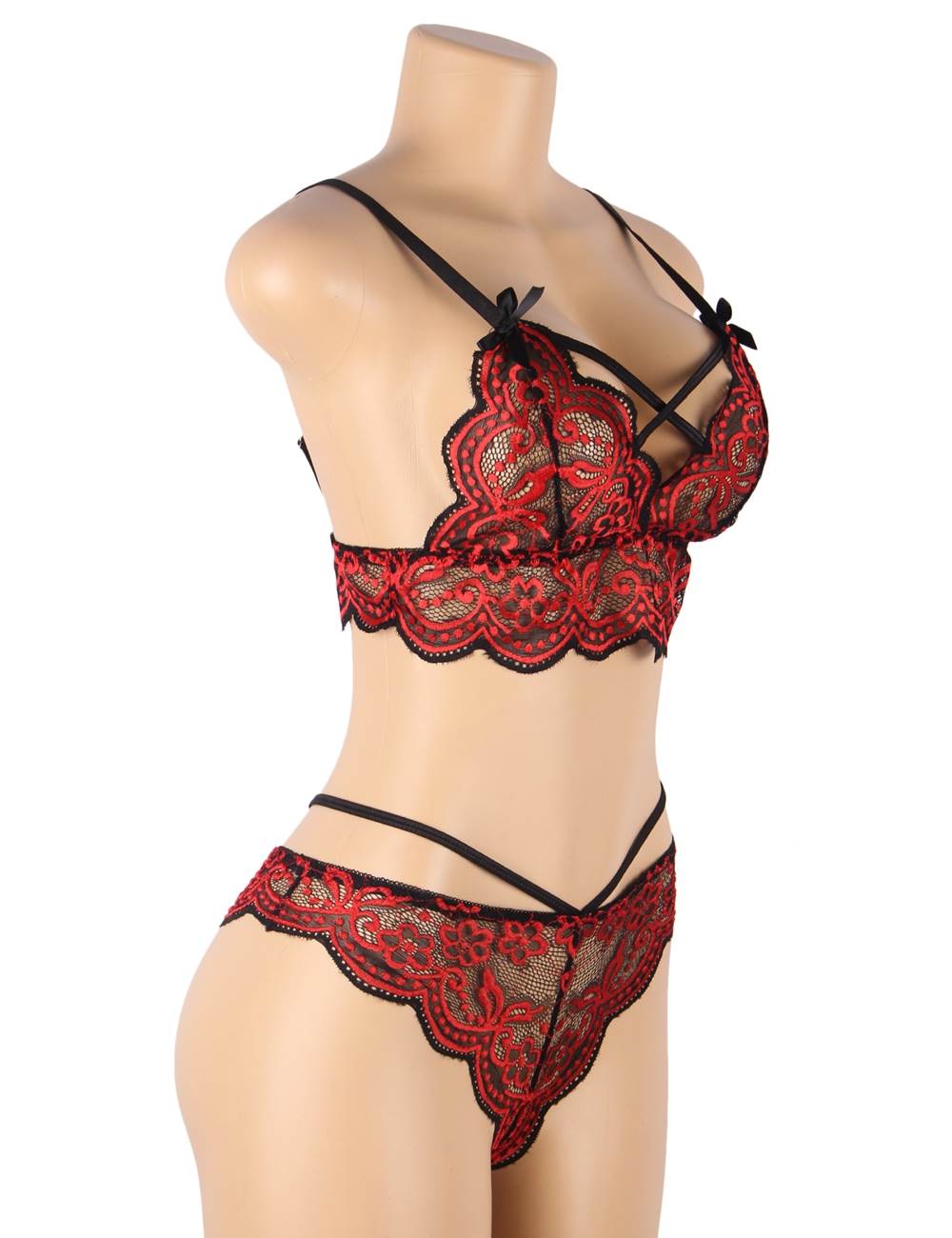 Velour & Co Women's Matching Lingerie Set - Matching Bra & Knickers