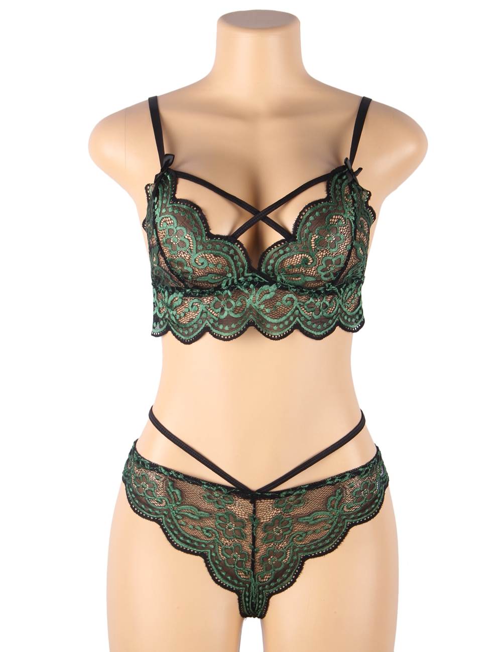 Velour & Co Women's Matching Lingerie Set - Matching Bra & Knickers