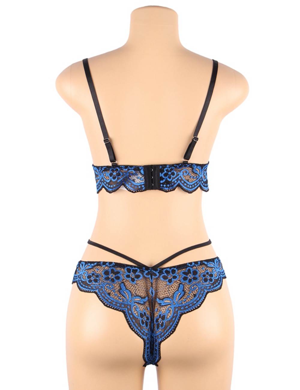 Velour & Co Women's Matching Lingerie Set - Matching Bra & Knickers