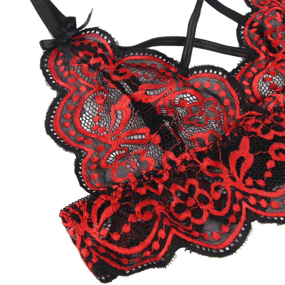 Velour & Co Women's Matching Lingerie Set - Matching Bra & Knickers