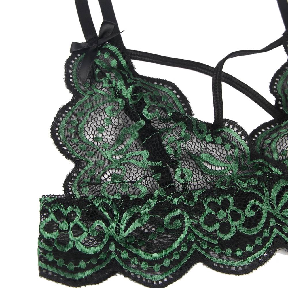 Velour & Co Women's Matching Lingerie Set - Matching Bra & Knickers