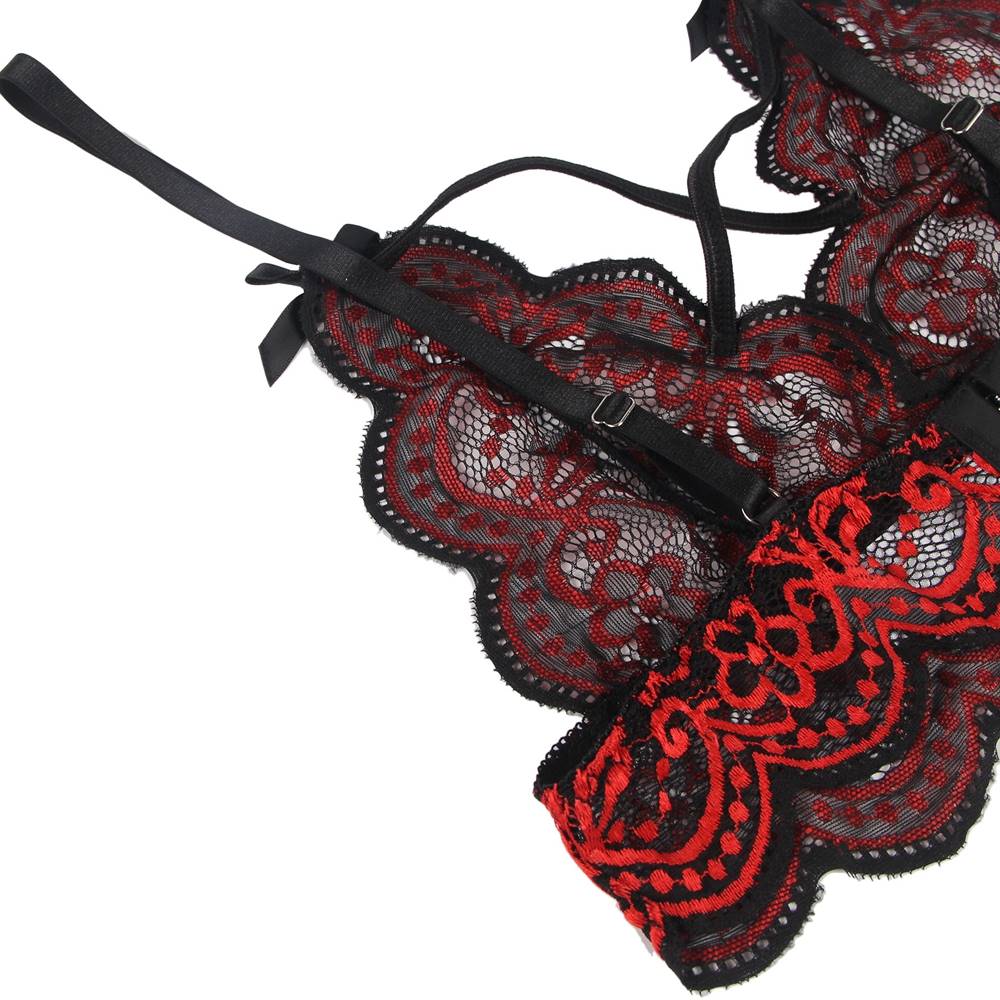 Velour & Co Women's Matching Lingerie Set - Matching Bra & Knickers