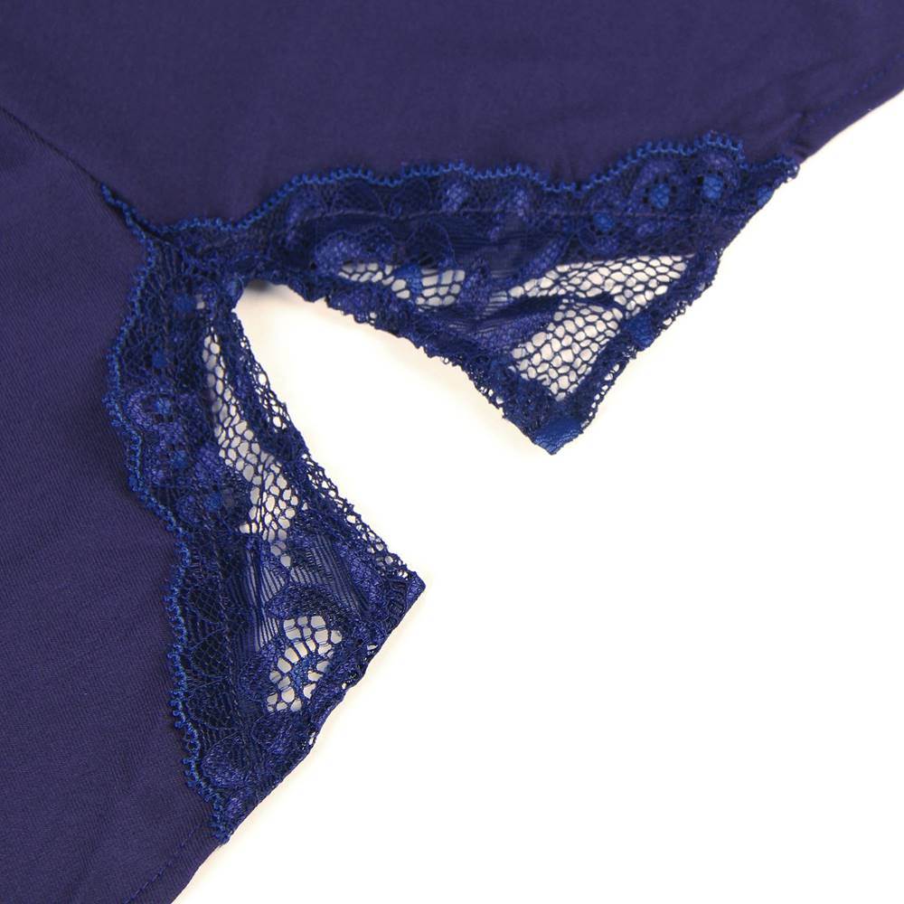Velour & Co Women's Lace Nightdress - Luxury Sleepwear