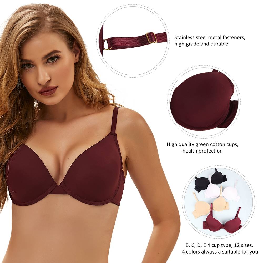 Velour & Co Women's Lace Bra - Supportive Lingerie