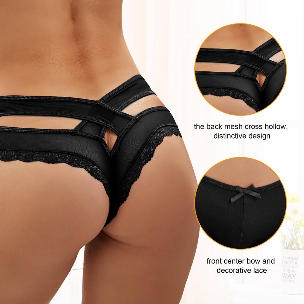 Velour & Co Women's Lace Knickers - Women's Underwear