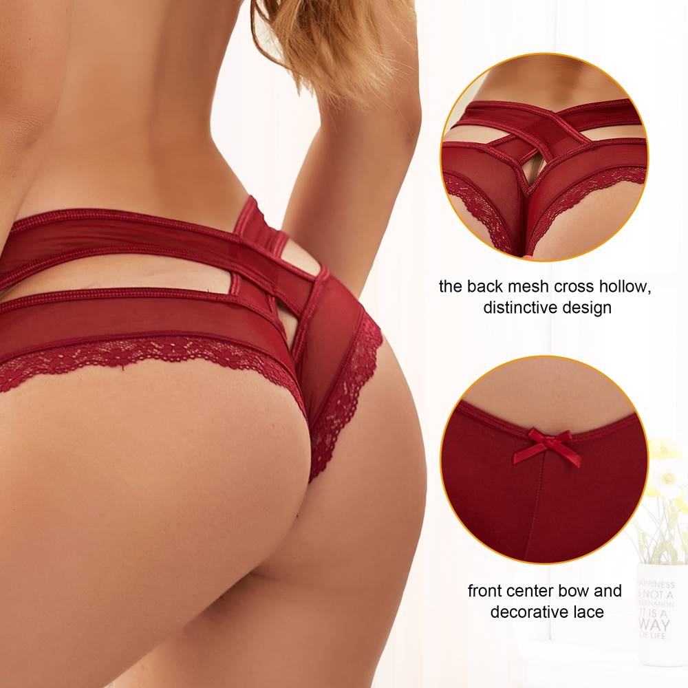 Velour & Co Women's Lace Knickers - Women's Underwear