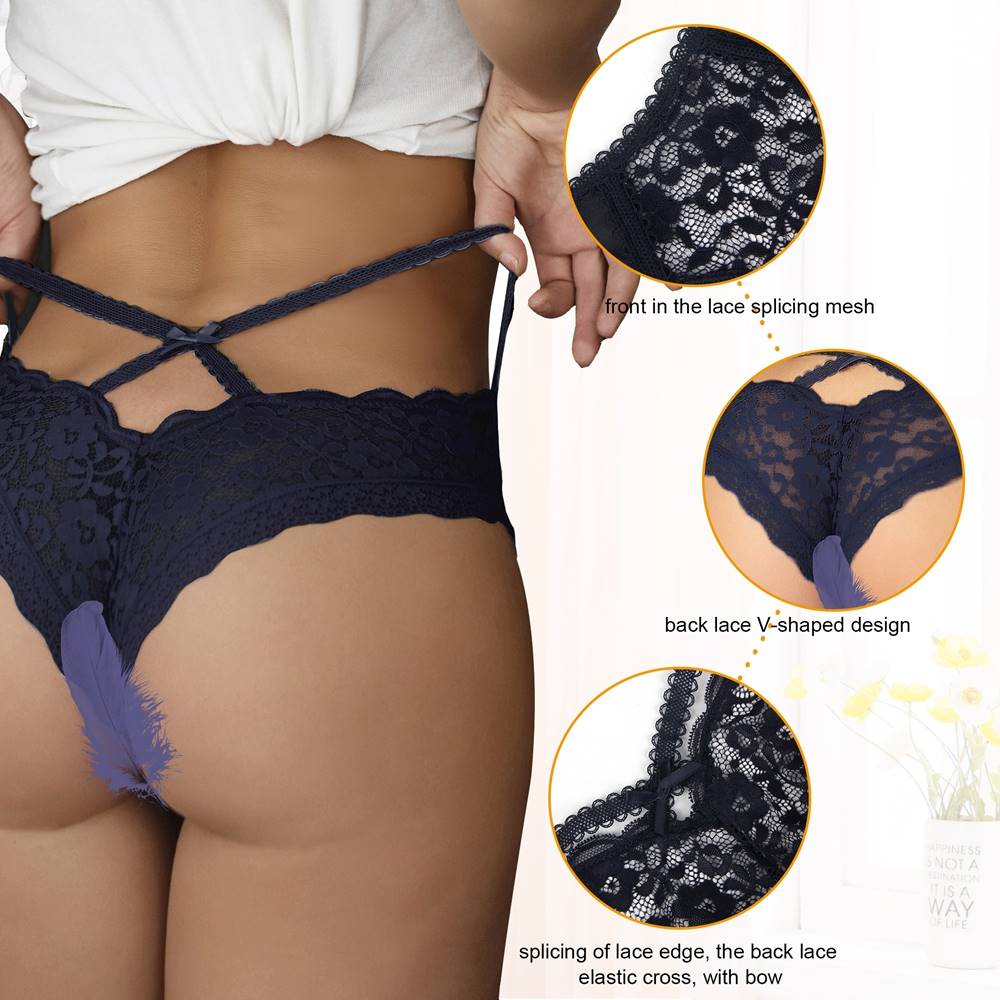 Velour & Co Women's Lace Knickers - Women's Underwear