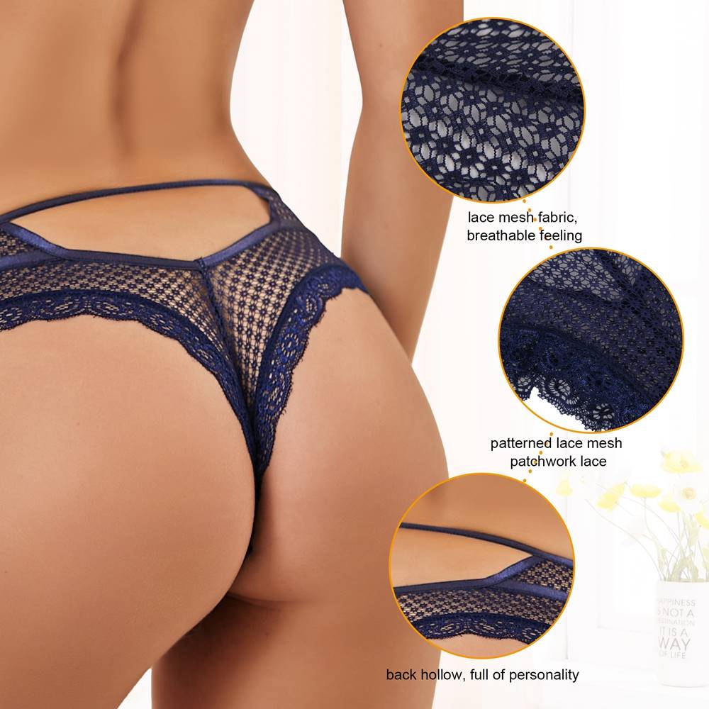 Velour & Co Women's Lace Knickers - Women's Underwear