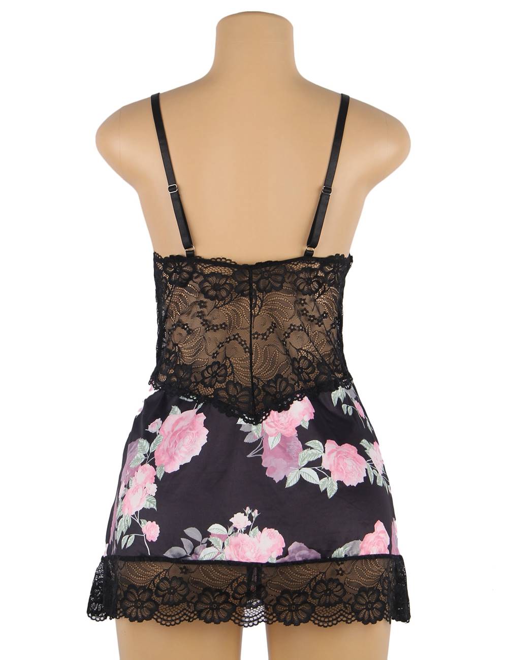 Velour & Co Women's Lace Babydoll