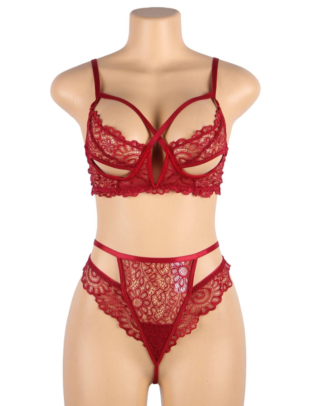 Velour & Co Women's Matching Lingerie Set - Matching Bra & Knickers