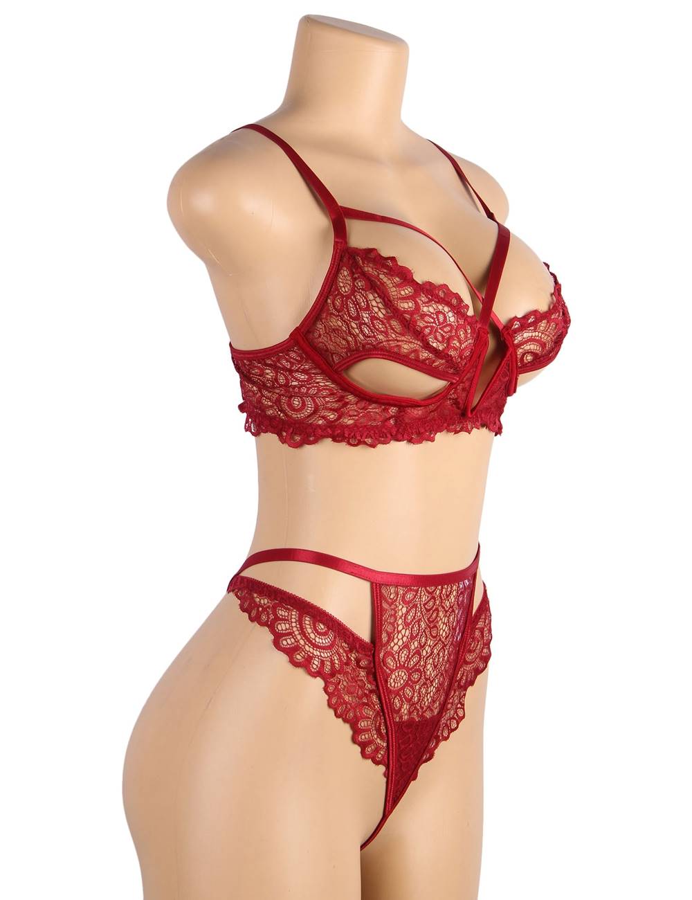 Velour & Co Women's Matching Lingerie Set - Matching Bra & Knickers