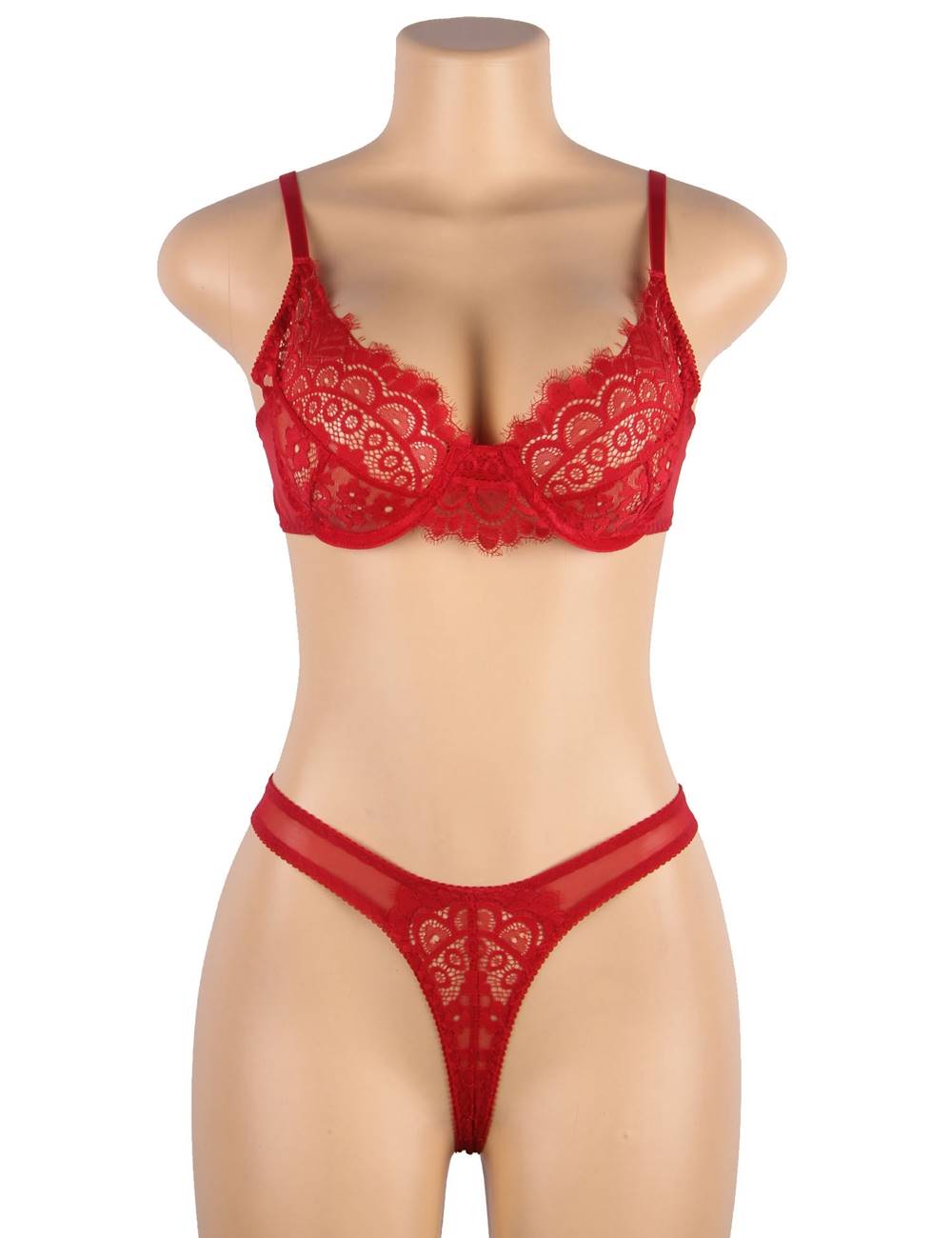 Velour & Co Women's Matching Lingerie Set - Matching Bra & Knickers
