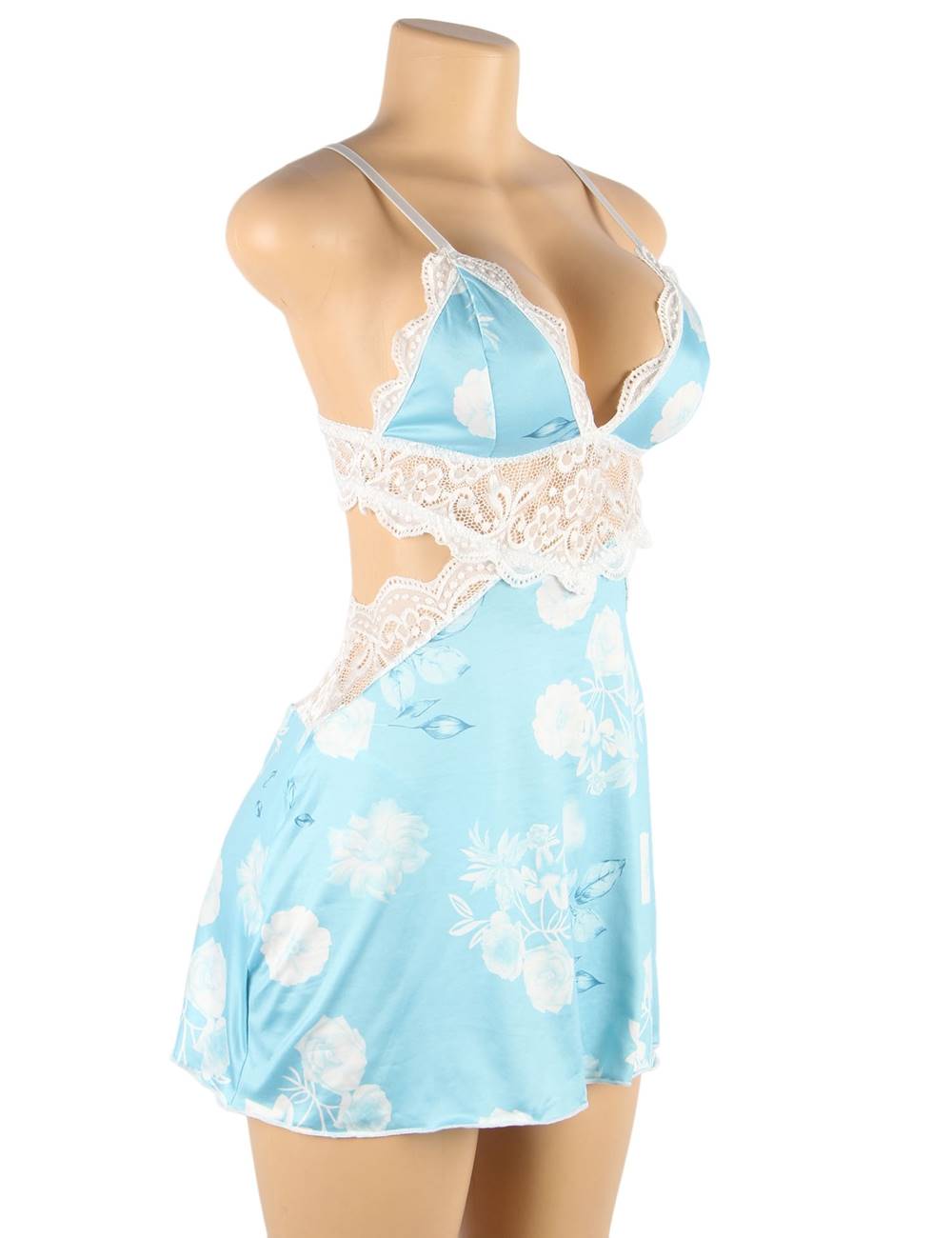 Velour & Co Women's Lace Babydoll