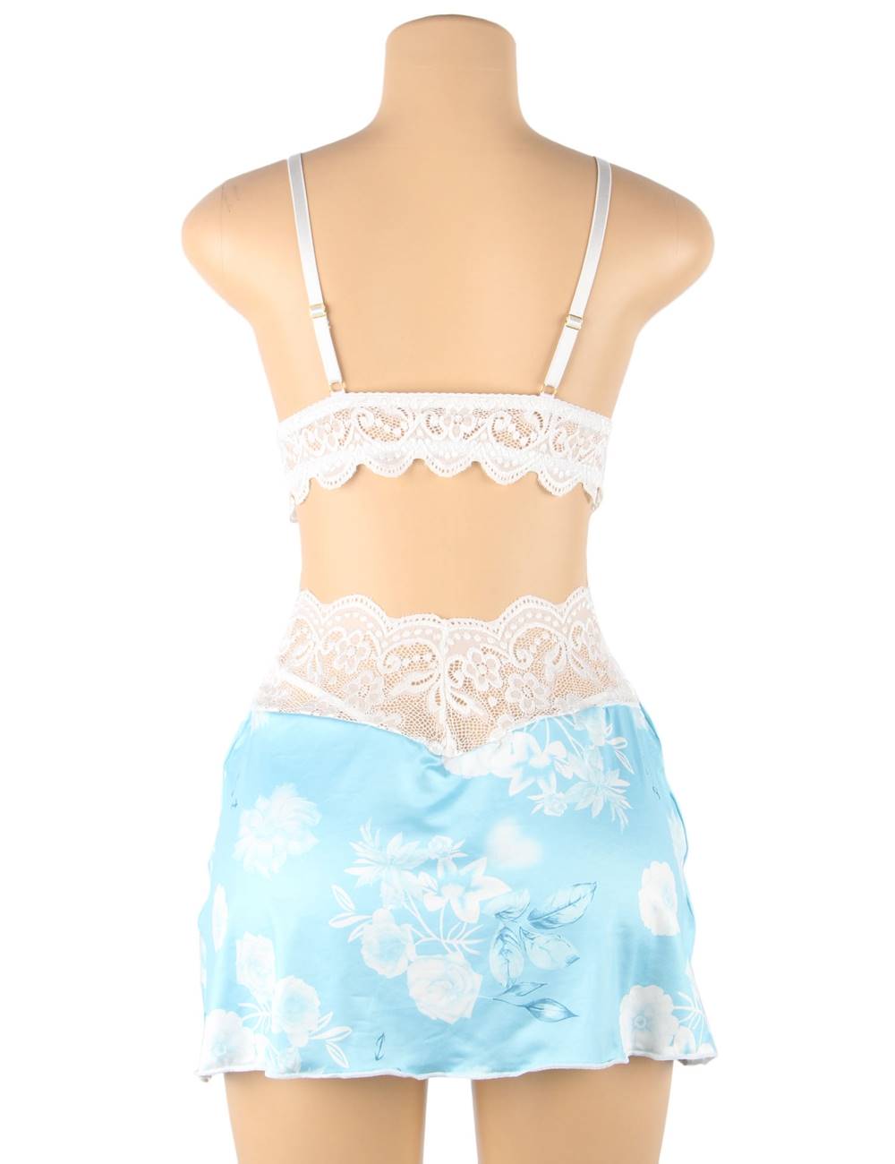 Velour & Co Women's Lace Babydoll