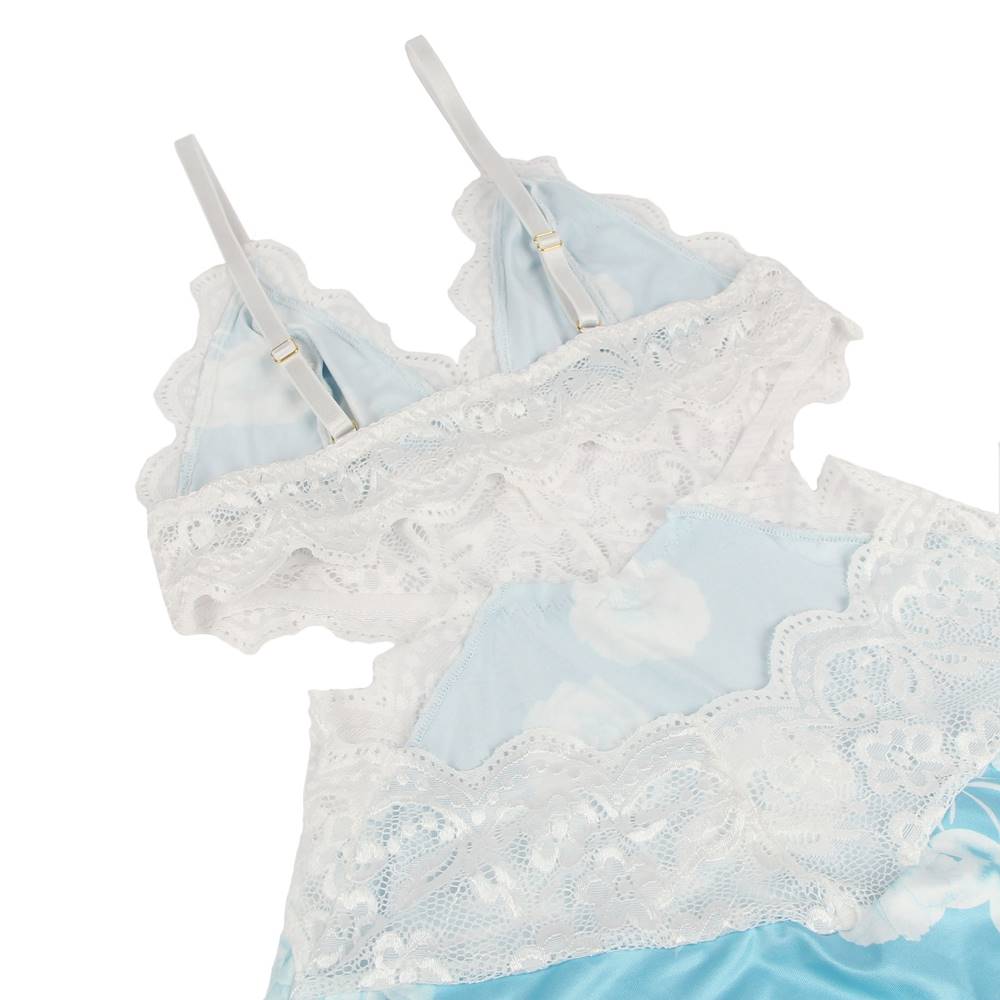 Velour & Co Women's Lace Babydoll