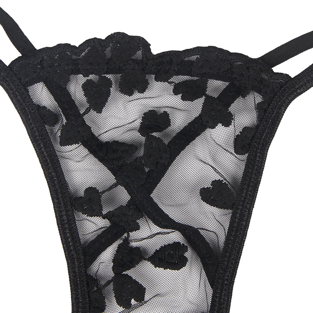 Velour & Co Women's Matching Lingerie Set - Matching Bra & Knickers