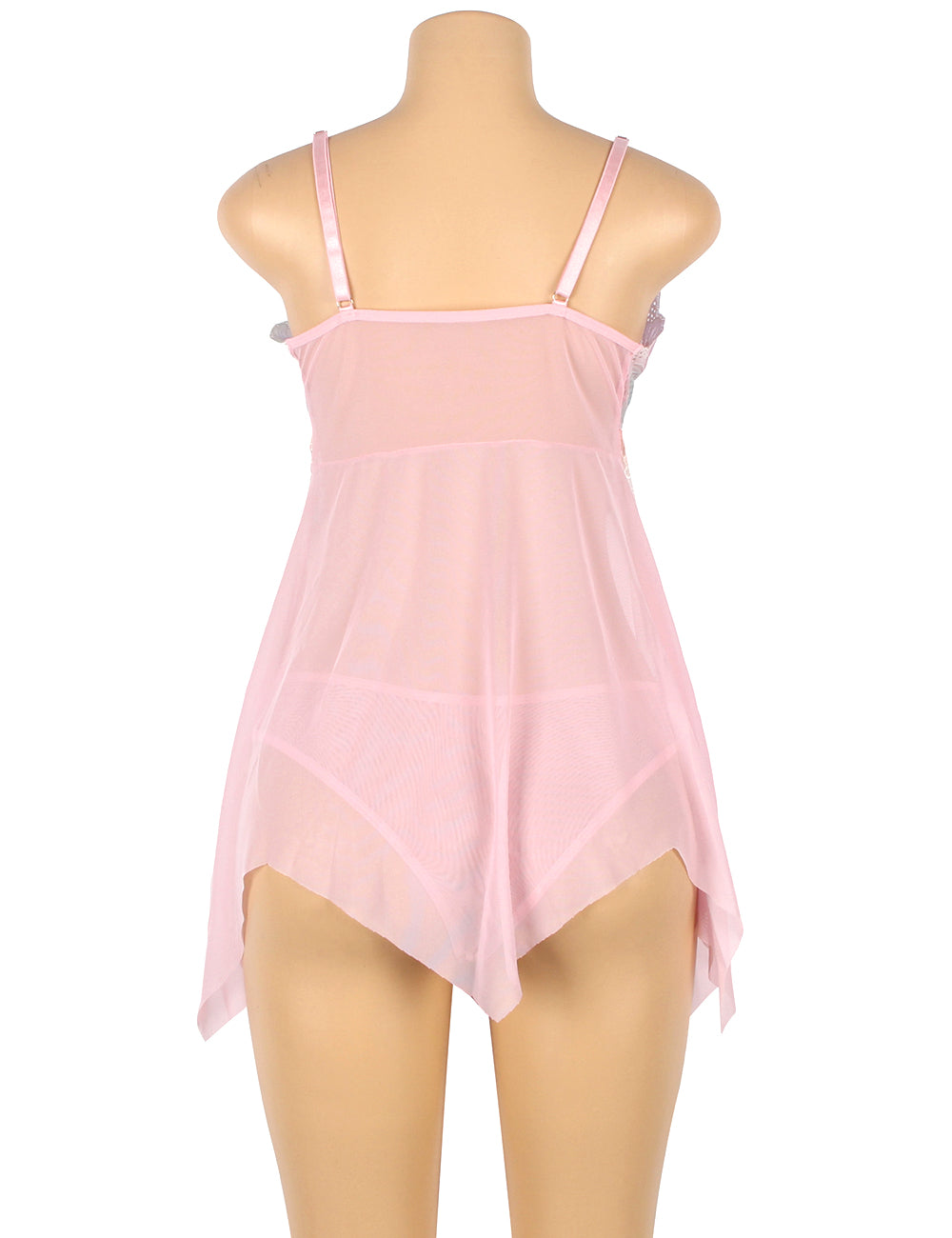 Velour & Co Women's Lace Babydoll