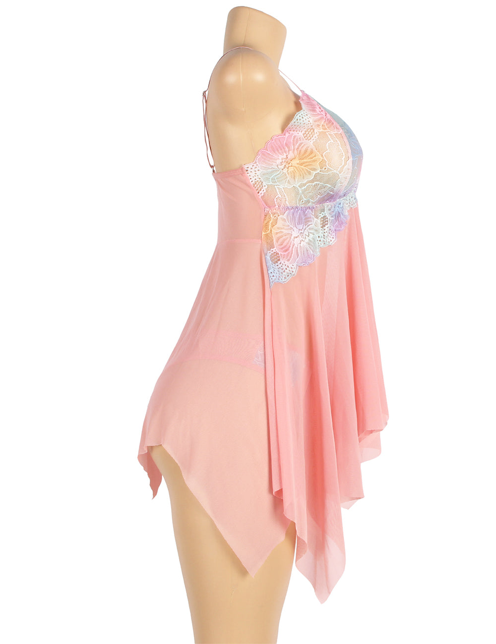 Velour & Co Women's Lace Babydoll