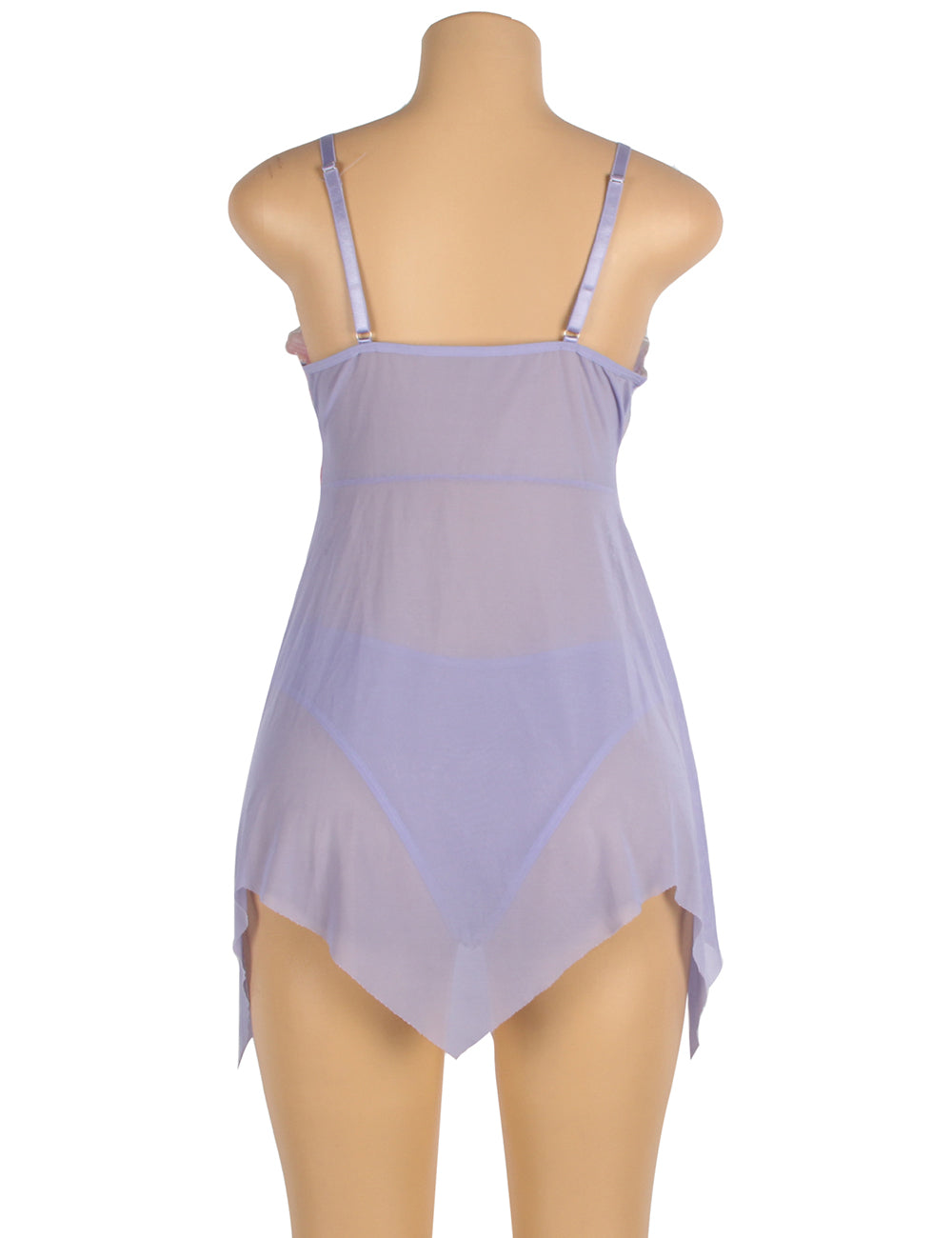 Velour & Co Women's Lace Babydoll