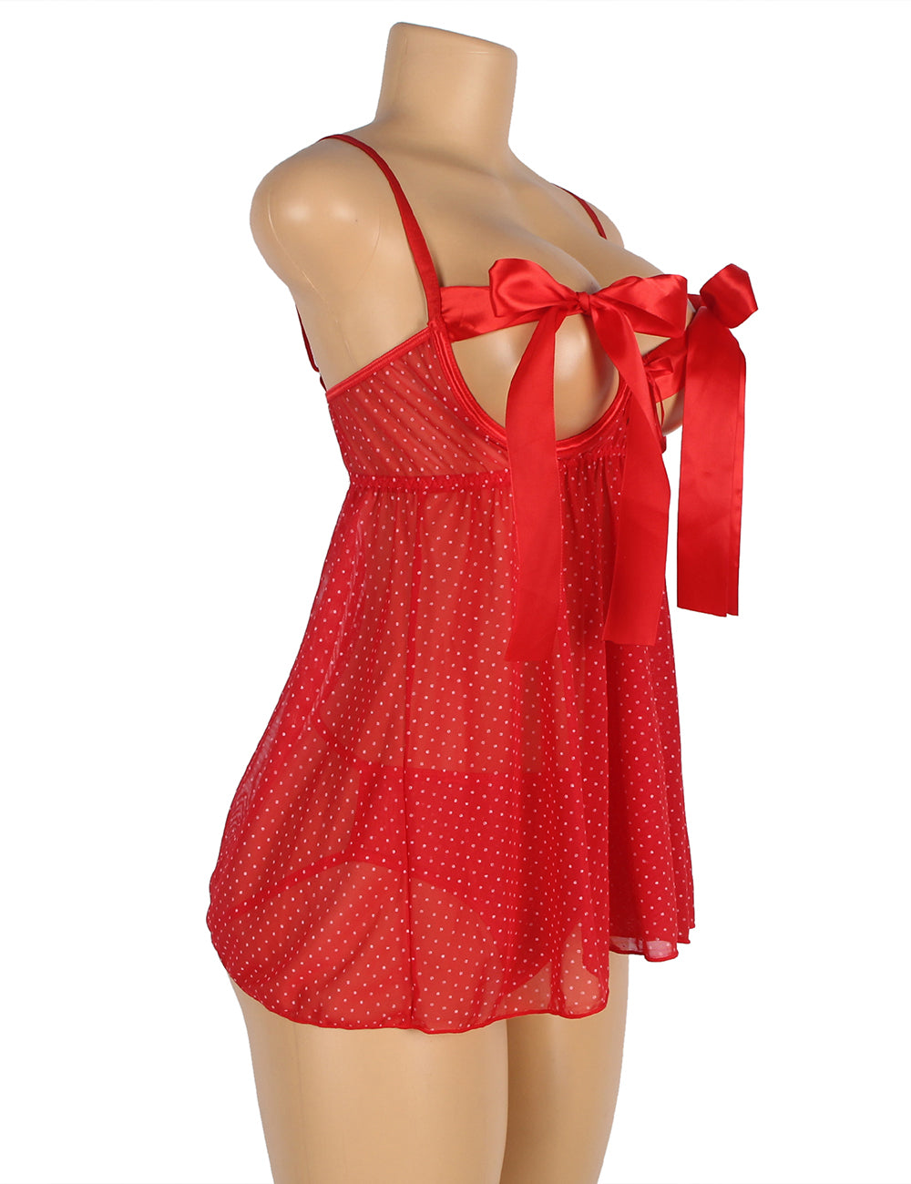 Velour & Co Women's Lace Babydoll