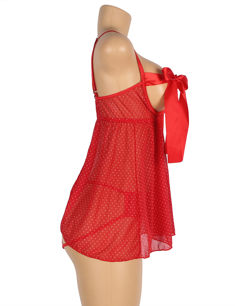 Velour & Co Women's Lace Babydoll