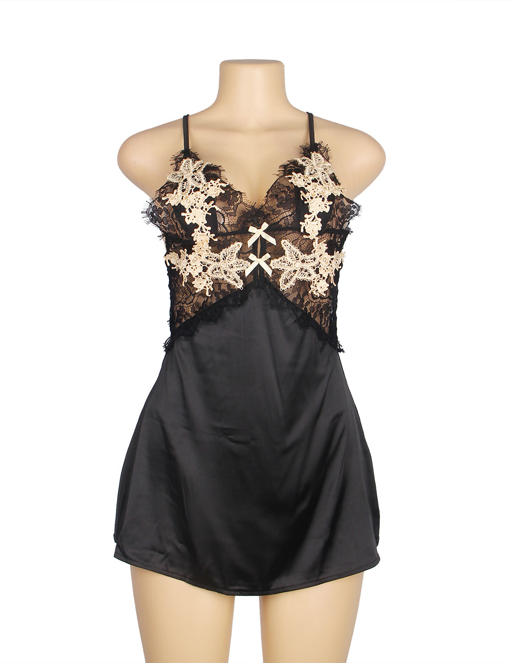 Velour & Co Women's Lace Babydoll