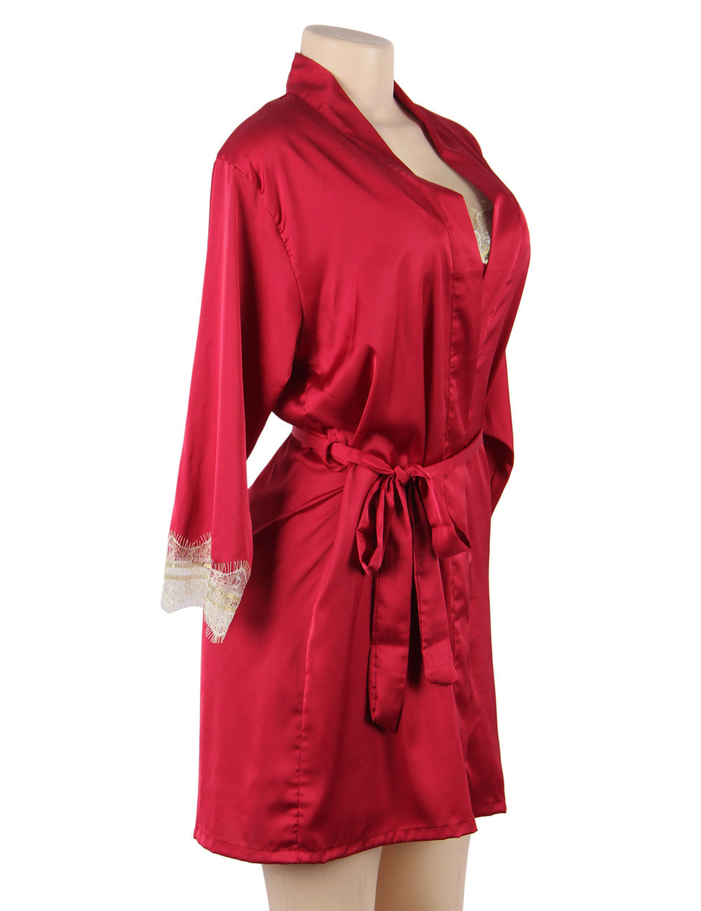 Velour & Co Women's Lace Nightdress - Luxury Sleepwear