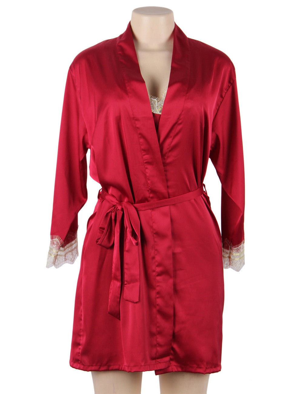Velour & Co Women's Lace Nightdress - Luxury Sleepwear