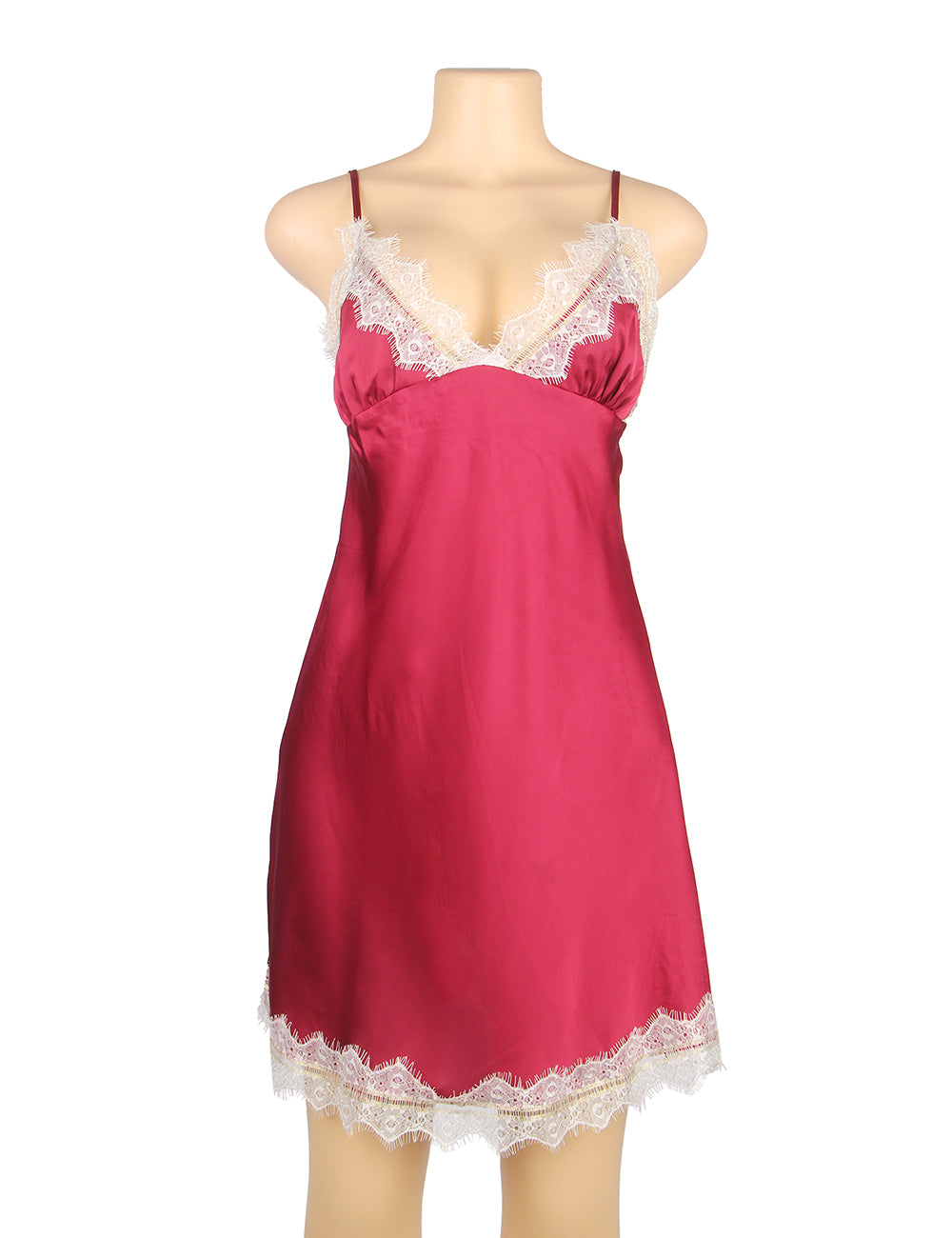 Velour & Co Women's Lace Nightdress - Luxury Sleepwear