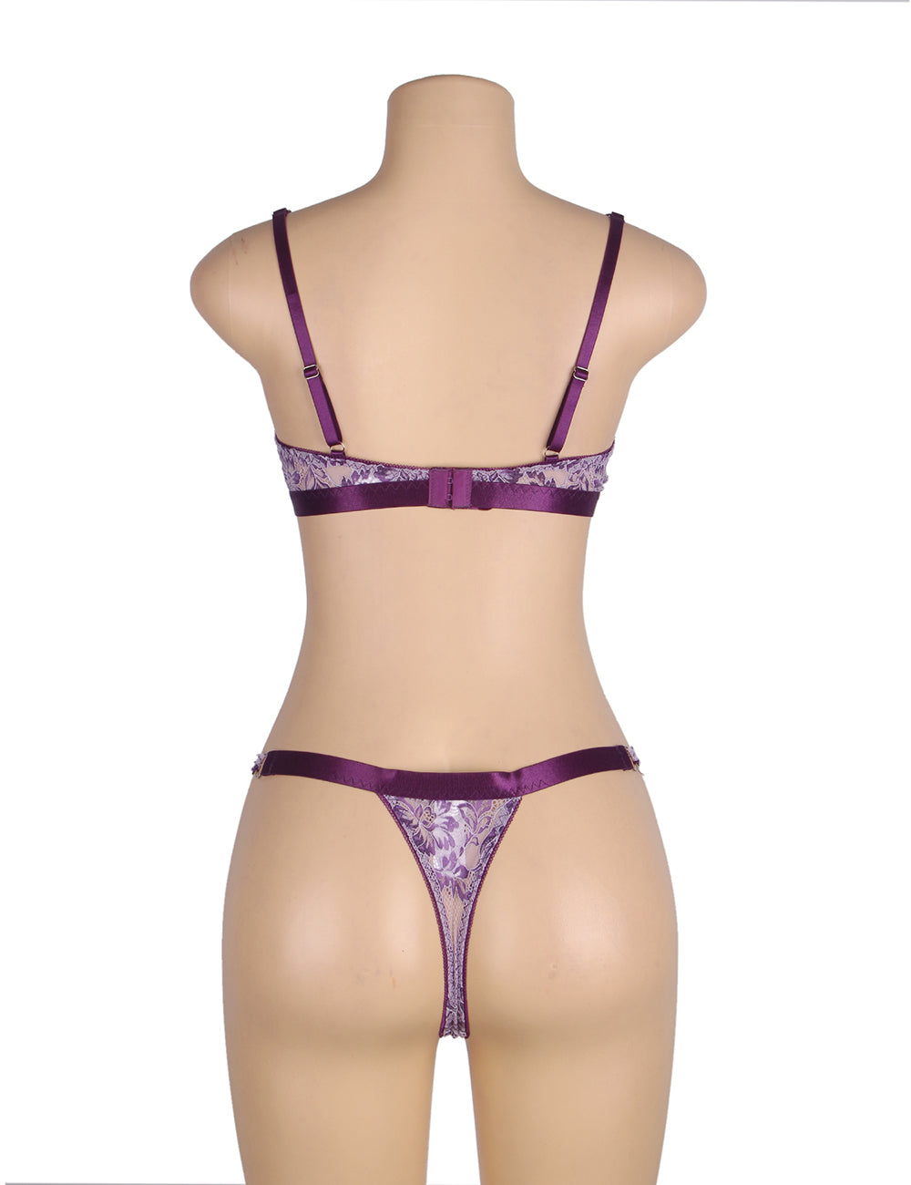 Velour & Co Women's Matching Lingerie Set - Matching Bra & Knickers