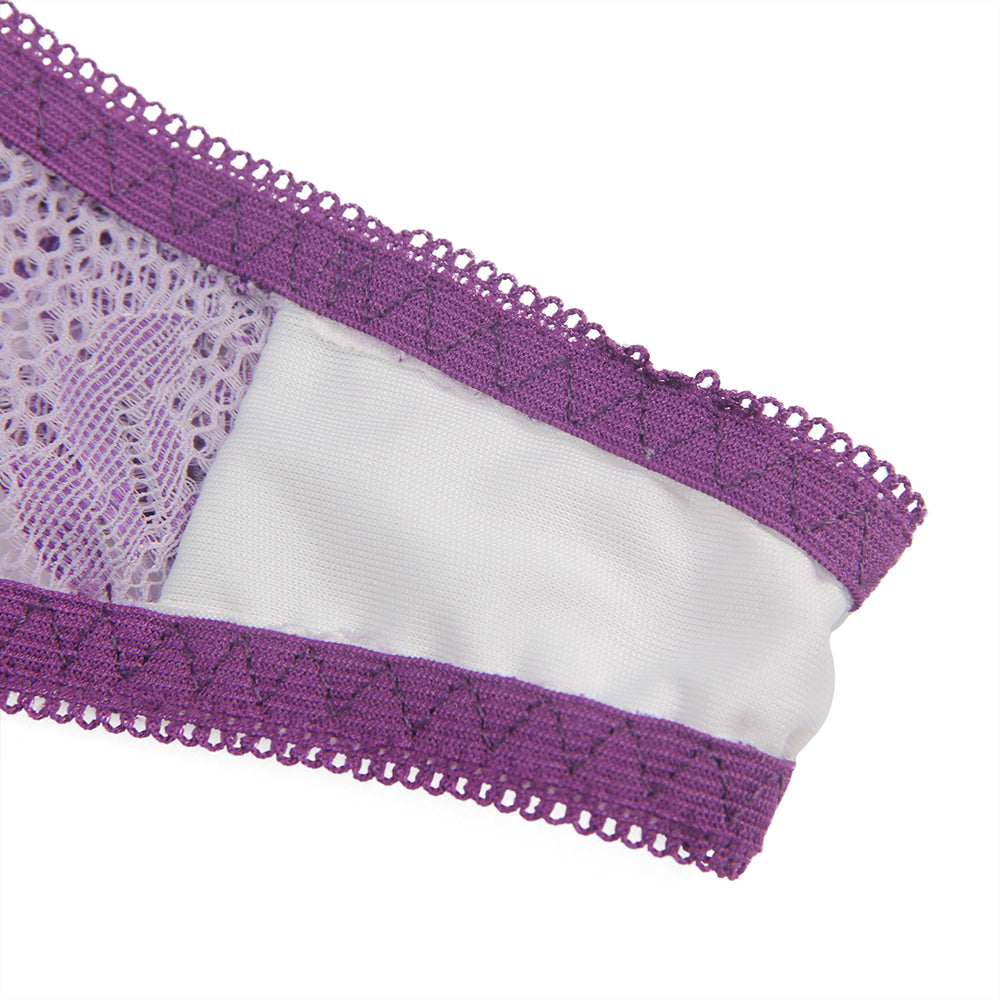 Velour & Co Women's Matching Lingerie Set - Matching Bra & Knickers