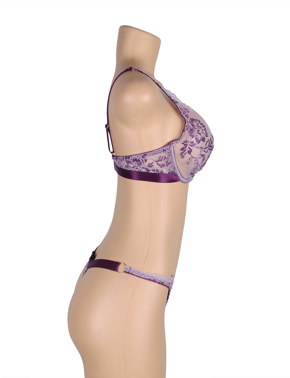 Velour & Co Women's Matching Lingerie Set - Matching Bra & Knickers