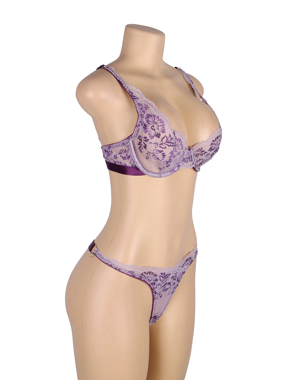 Velour & Co Women's Matching Lingerie Set - Matching Bra & Knickers