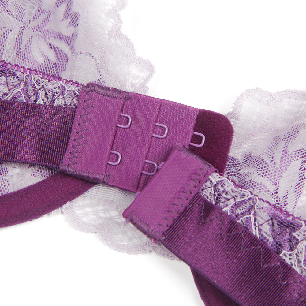 Velour & Co Women's Matching Lingerie Set - Matching Bra & Knickers