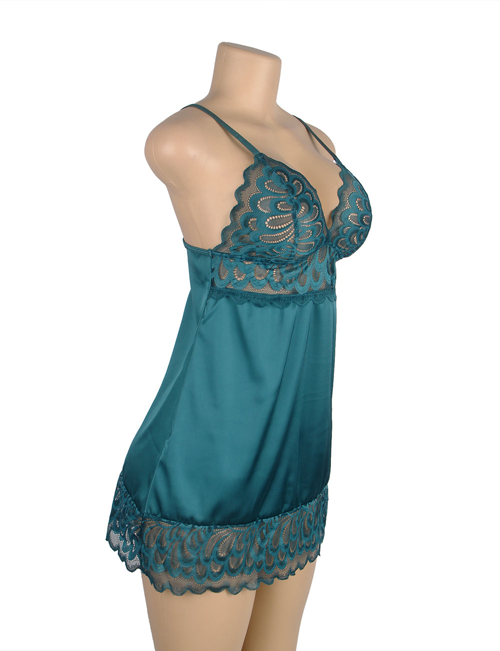 Velour & Co Women's Lace Babydoll