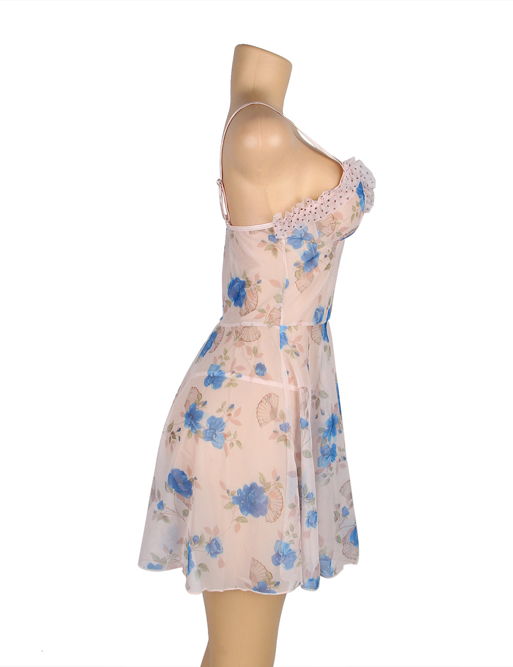 Velour & Co Women's Lace Babydoll