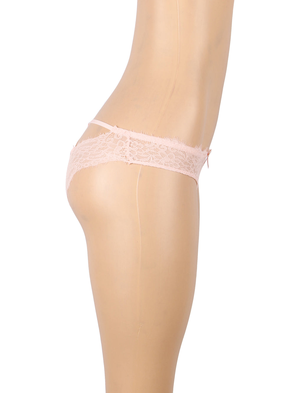 Velour & Co Women's Lace Knickers Pink - Women's Underwear