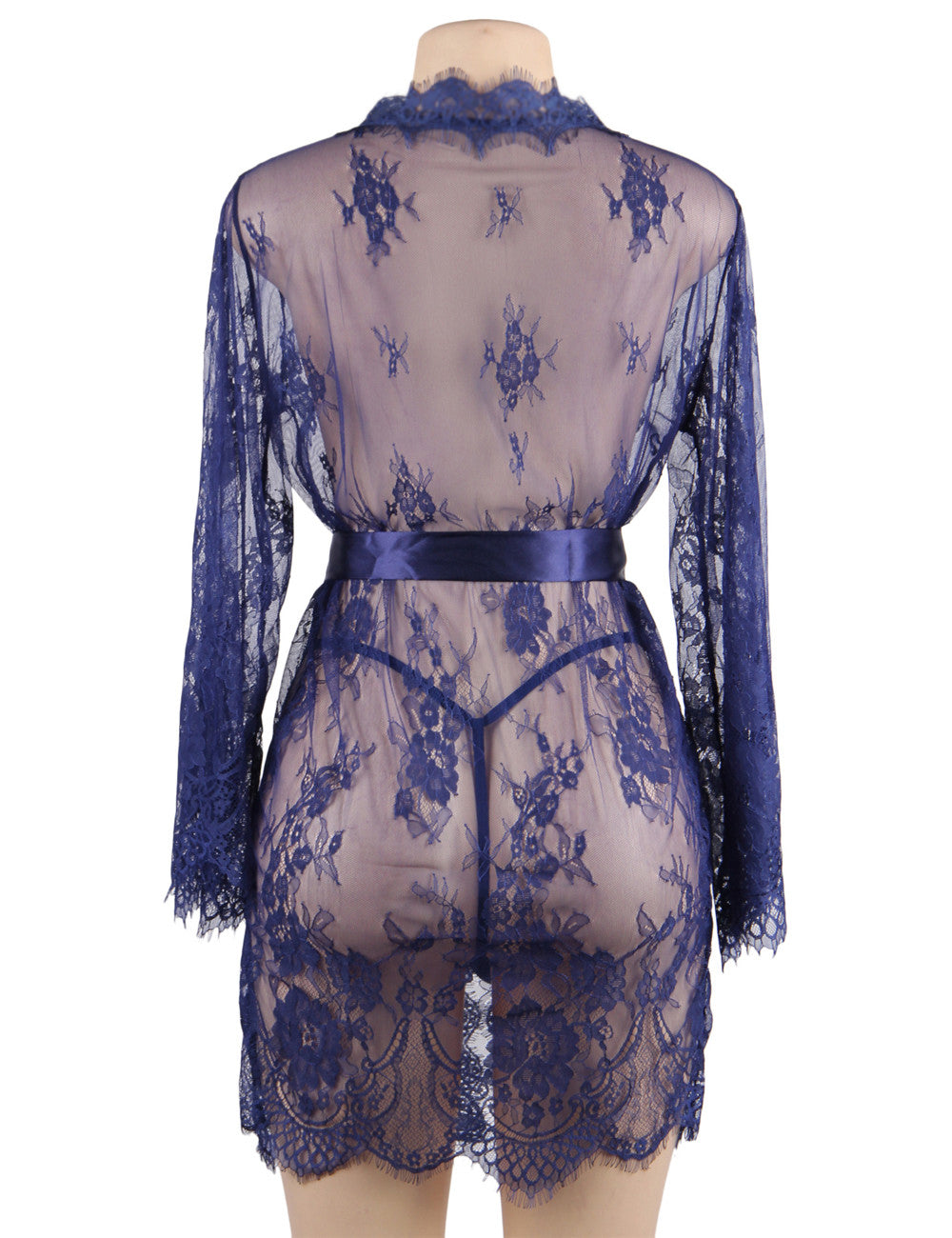 Velour & Co Women's Satin Dressing Gown - Women's Bathrobe